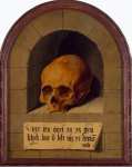 Bruyn Bartholomaus I Skull in a Niche  - Hermitage